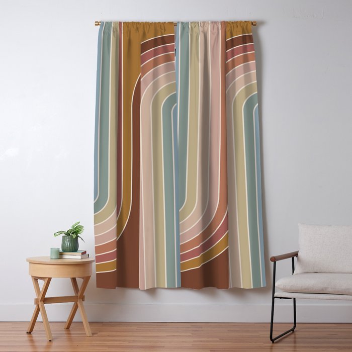 Gradient Curvature IX Window Curtain Gallery Image 1