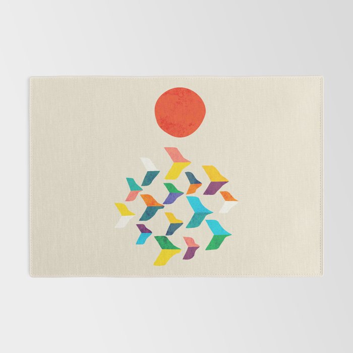 Great Bird Migration Rug Gallery Image 2