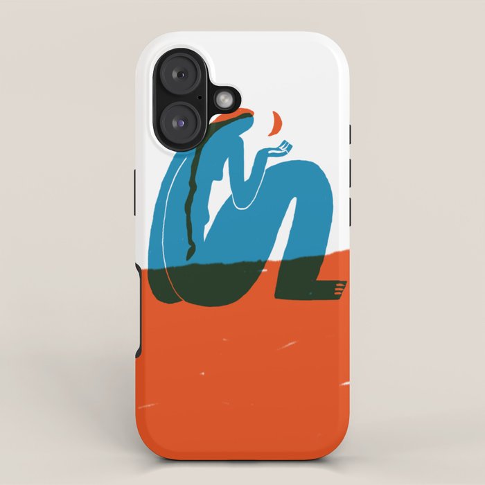 Hey Moon iPhone Case Gallery Image 1