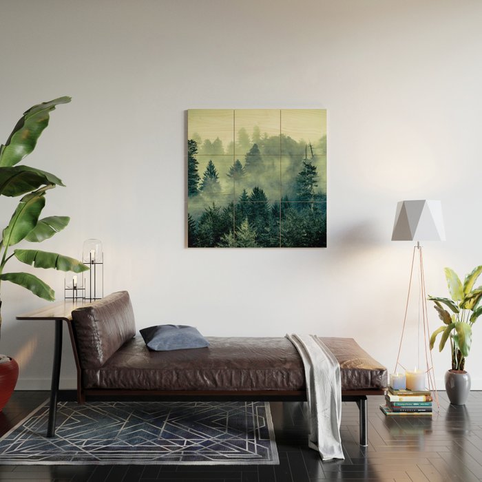 Lost In Space Wood Wall Art Gallery Image 2