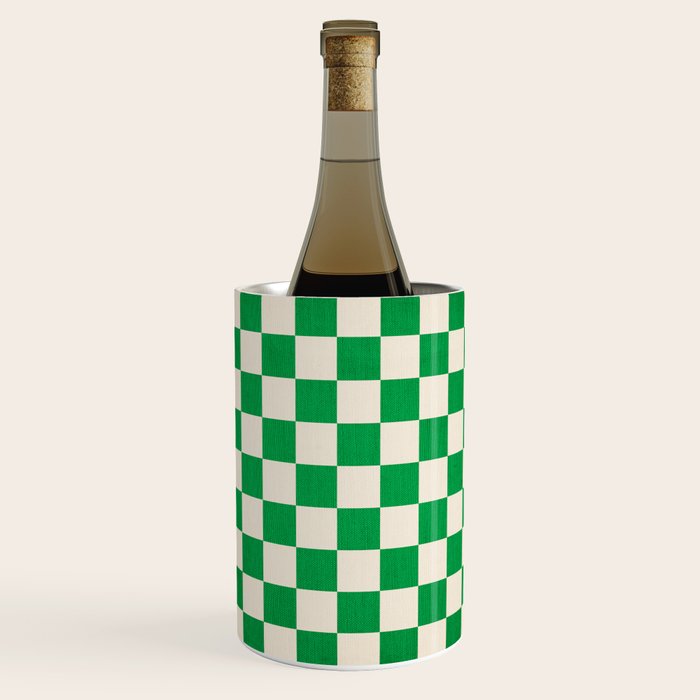 Retro Checkerboard Collage 02 Wine Chiller Gallery Image 3