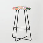 Simple colorful floral CWP Stool Gallery Image 1