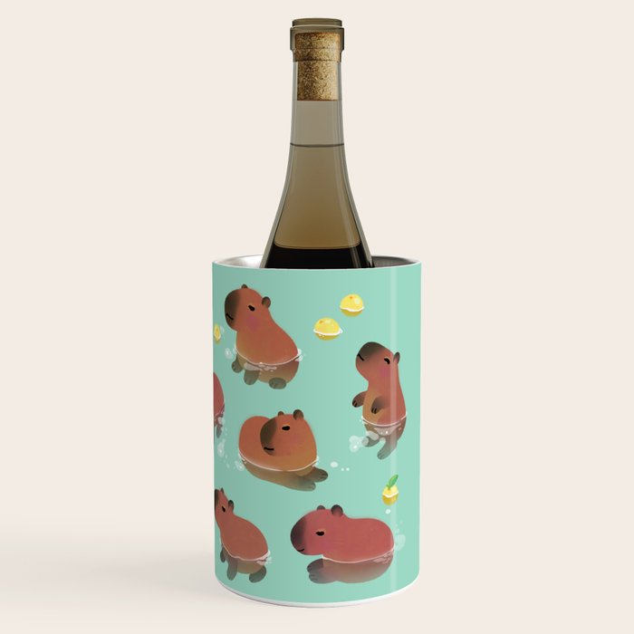 Capybath time Wine Chiller Gallery Image 3
