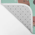 Capybath time Bath Mat Gallery Image 2