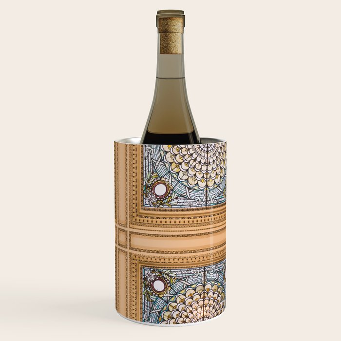 Teal x Gold X Washington DC architecture Wine Chiller Gallery Image 3