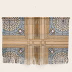 Teal x Gold X Washington DC architecture Wall Hanging Gallery Image 1