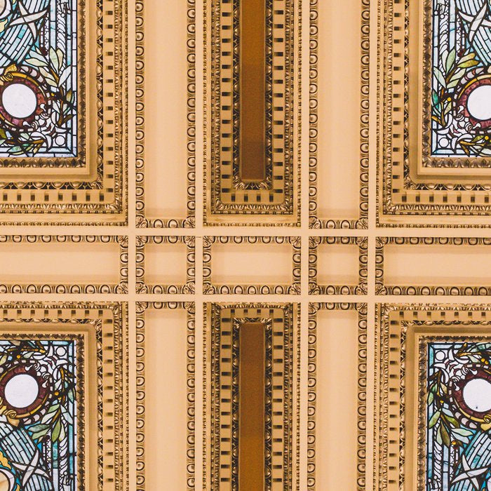 Teal x Gold X Washington DC architecture Coffee Mug Gallery Image 2