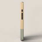 Color Block Line Abstract XII iPhone Case Gallery Image 2