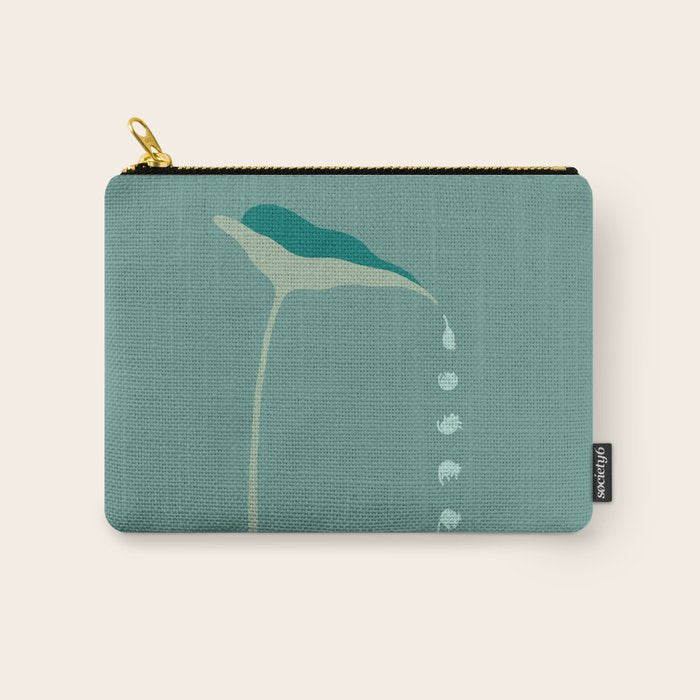 Cat and Plant 54 Carry All Pouch Gallery Image 1