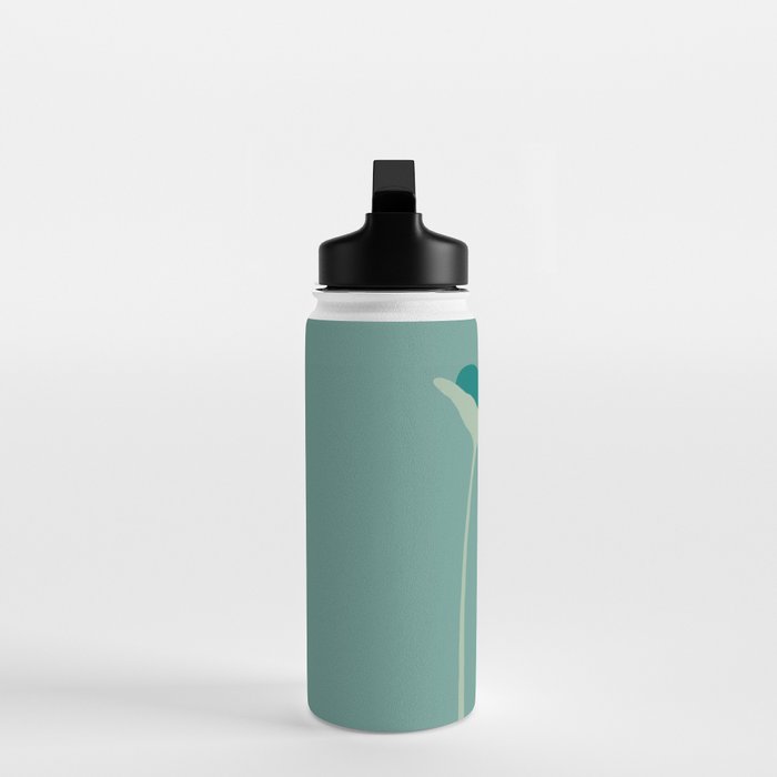 Cat and Plant 54 Water Bottle Gallery Image 3