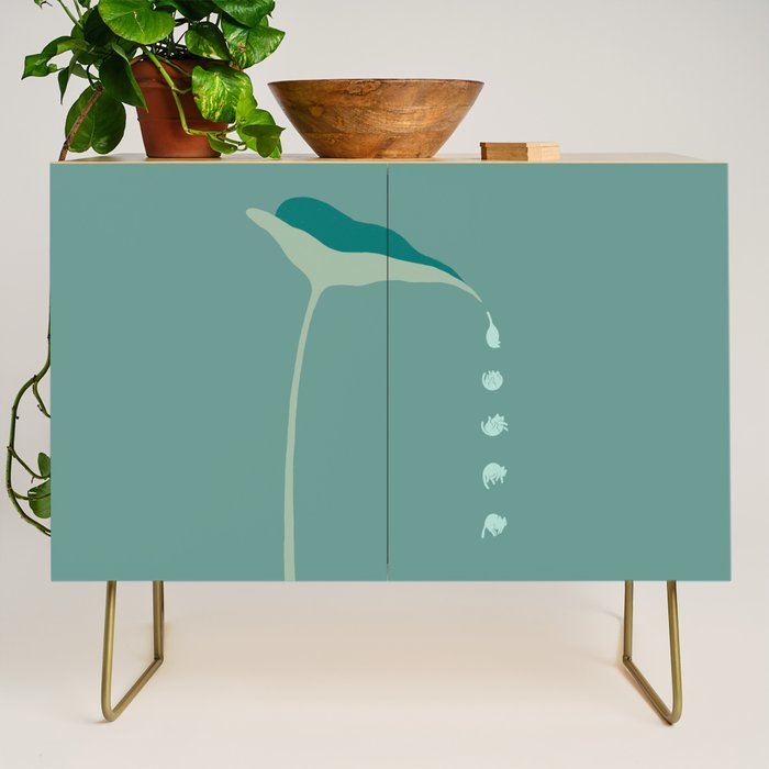 Cat and Plant 54 Credenza Gallery Image 1