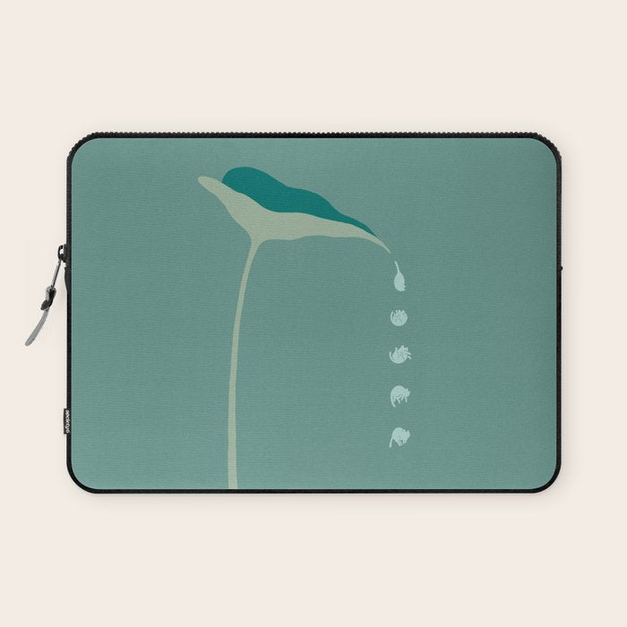 Cat and Plant 54 Laptop Sleeve Gallery Image 1