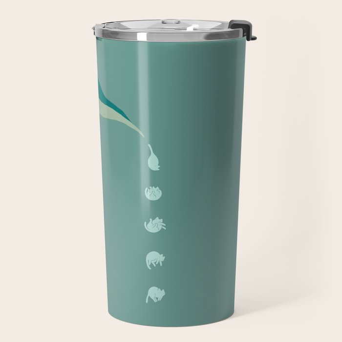 Cat and Plant 54 Travel Mug Gallery Image 2