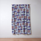 Purple Cowgirl Boot Window Curtain Gallery Image 3