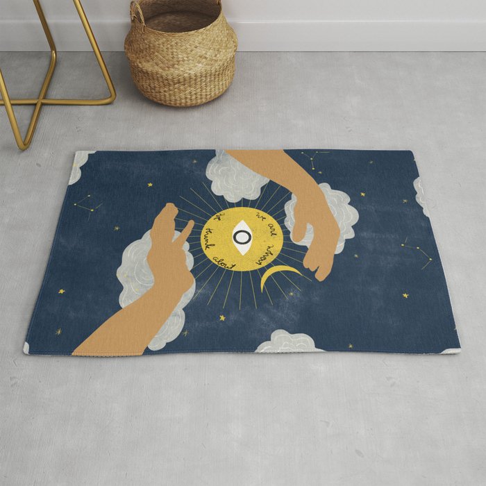 We Are What We Think About Rug Gallery Image 1