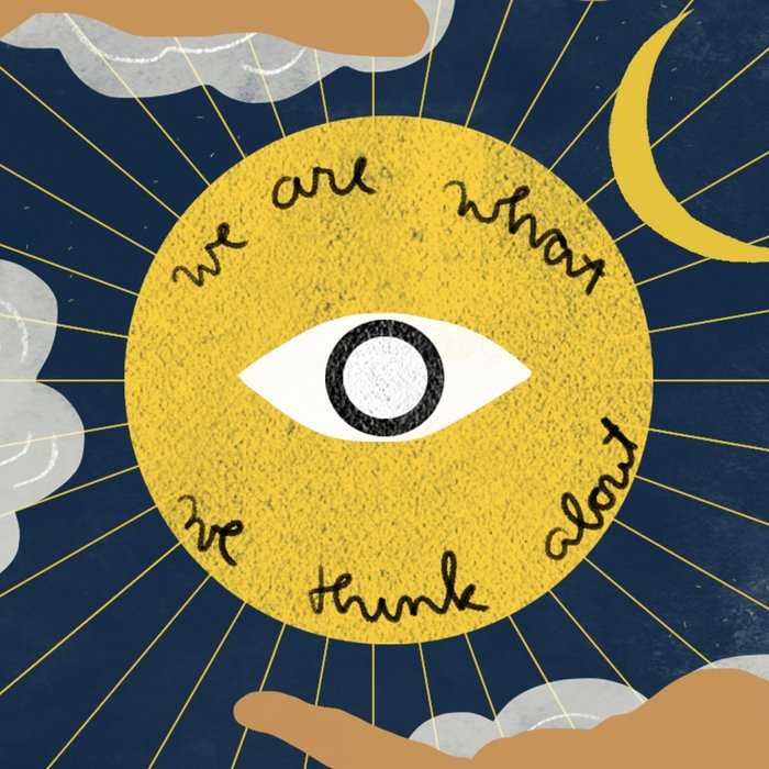 We Are What We Think About Coffee Mug Gallery Image 2