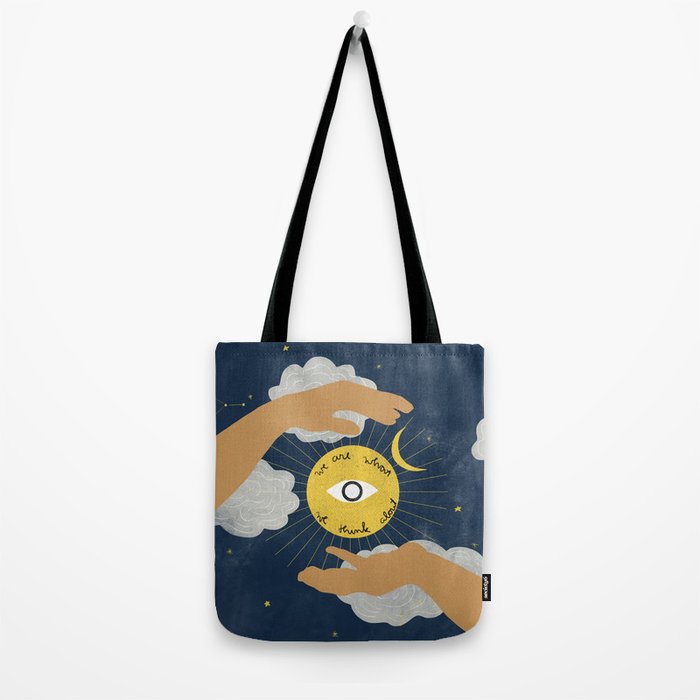 We Are What We Think About Tote Bag Gallery Image 2