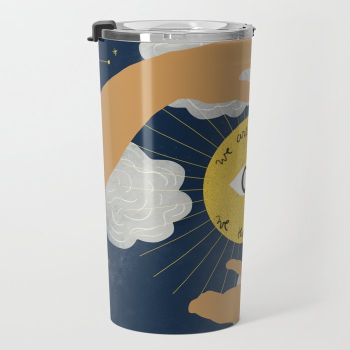 We Are What We Think About Travel Mug Gallery Image 3