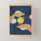 We Are What We Think About Mini Art Print Gallery Image 1