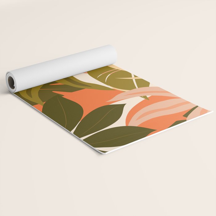 Jungle Abstract 22 Yoga Mat Gallery Image 2