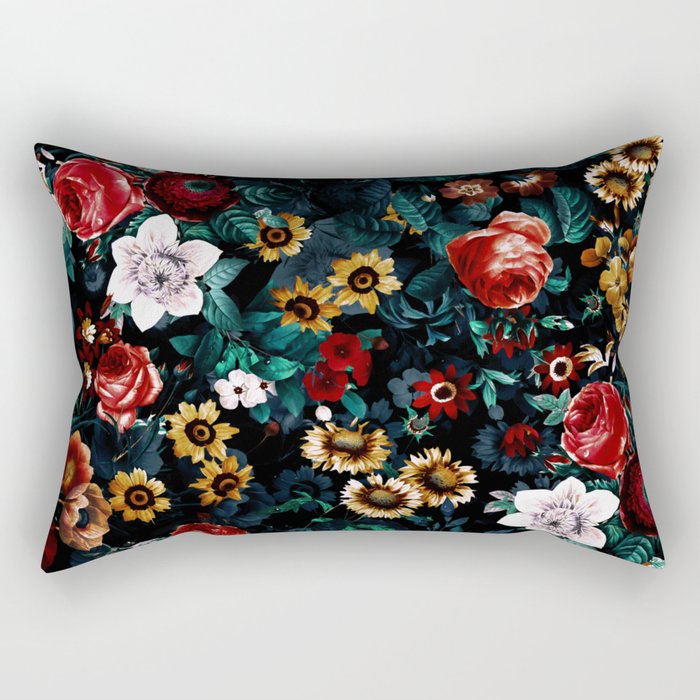 EXOTIC GARDEN - NIGHT VI Rectangular Pillow Gallery Image 1