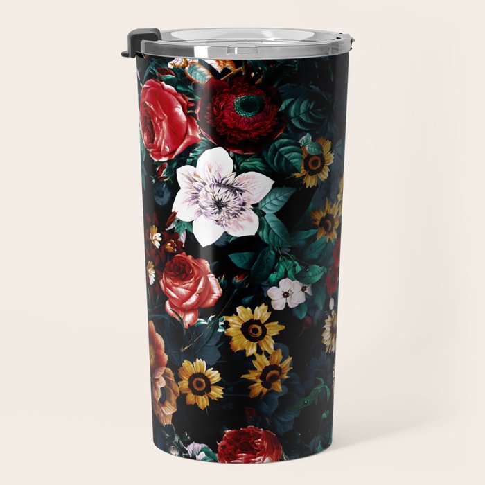 EXOTIC GARDEN - NIGHT VI Travel Mug Gallery Image 3
