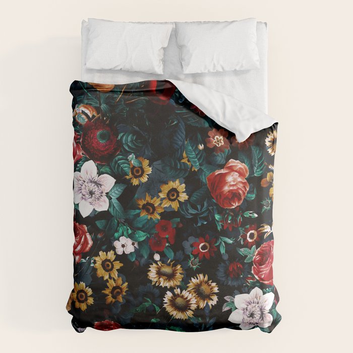 EXOTIC GARDEN - NIGHT VI Duvet Cover Gallery Image 6