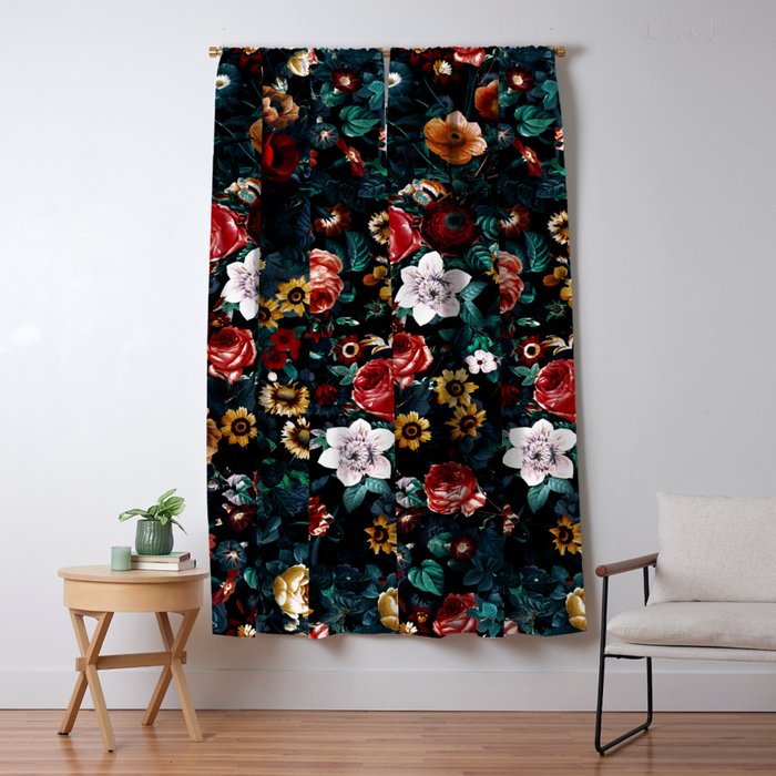 EXOTIC GARDEN - NIGHT VI Window Curtain Gallery Image 1