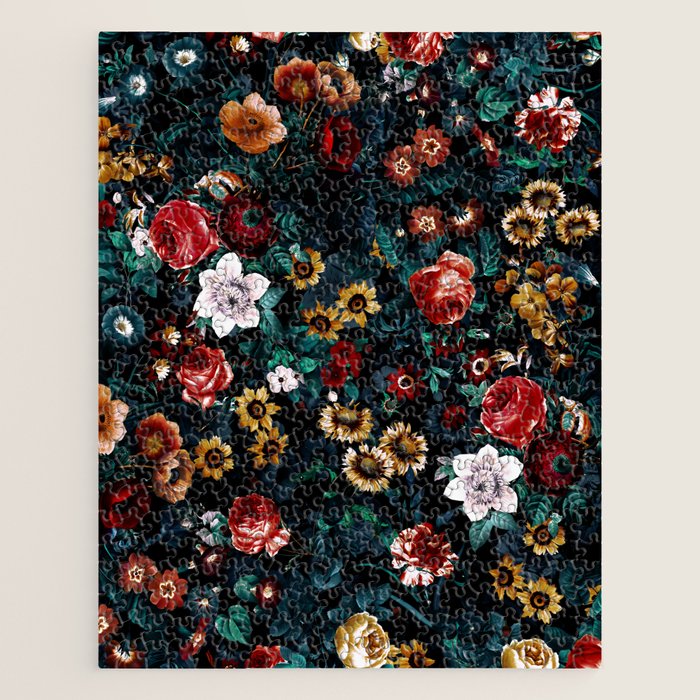EXOTIC GARDEN - NIGHT VI Jigsaw Puzzle Gallery Image 1