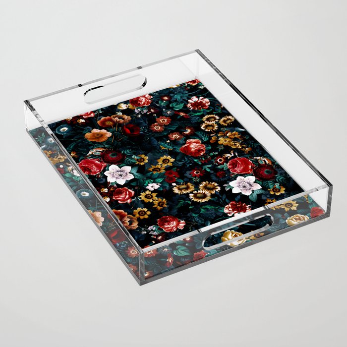 EXOTIC GARDEN - NIGHT VI Acrylic Tray Gallery Image 1