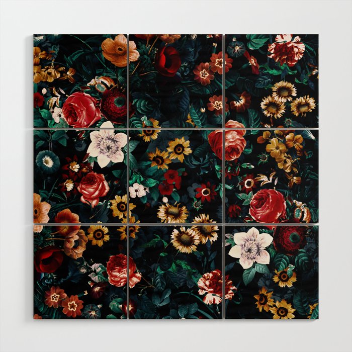EXOTIC GARDEN - NIGHT VI Wood Wall Art Gallery Image 1