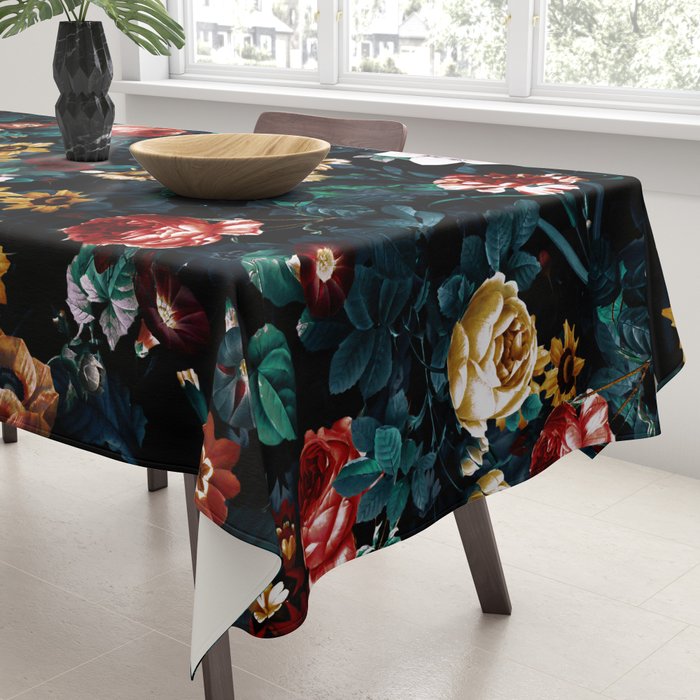 EXOTIC GARDEN - NIGHT VI Tablecloth Gallery Image 3