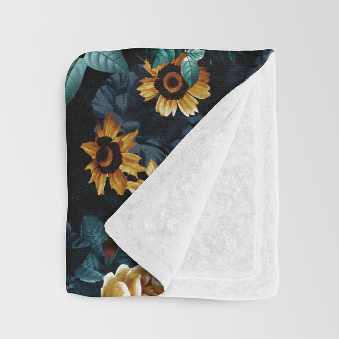 EXOTIC GARDEN - NIGHT VI Throw Blanket Gallery Image 3