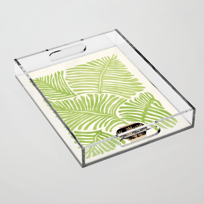 Bohemian Fern Acrylic Tray Gallery Image 1