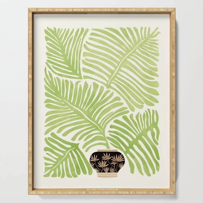 Bohemian Fern Serving Tray Gallery Image 1