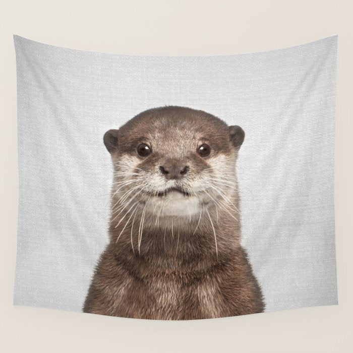 Otter - Colorful Wall Tapestry Gallery Image 4
