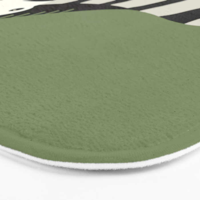 Zebra, Animal Portrait Bath Mat Gallery Image 3