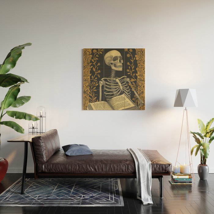 Hardcore Bookworm IV Wood Wall Art Gallery Image 2