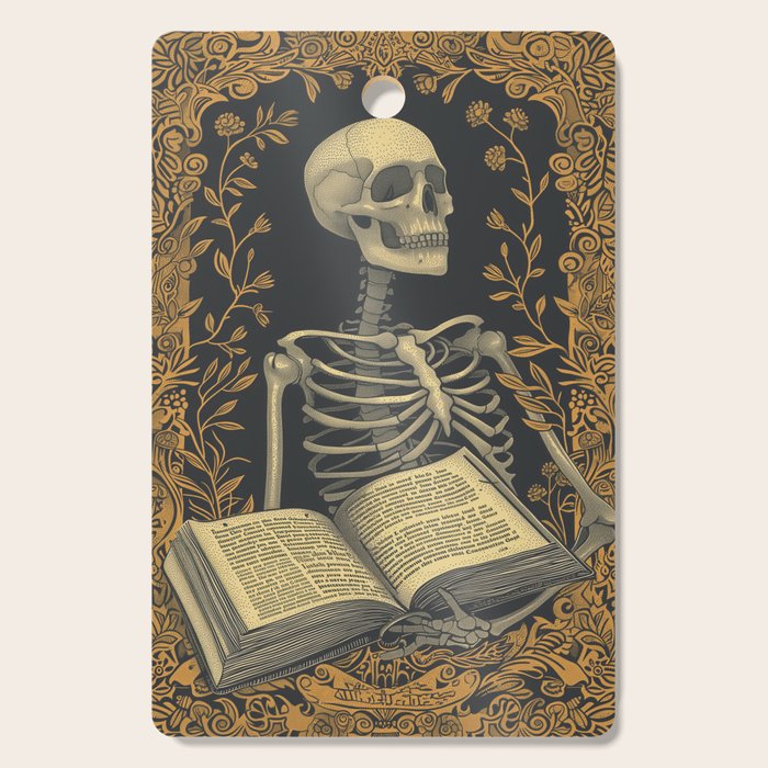 Hardcore Bookworm IV Cutting Board Gallery Image 1