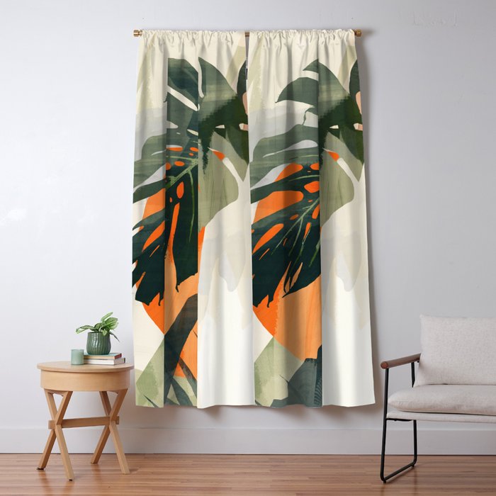 Jungle 3 Window Curtain Gallery Image 1