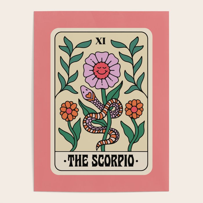 Scorpio Tarot Poster Gallery Image 4