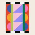 Folk Art Color Block  Poster Gallery Image 4