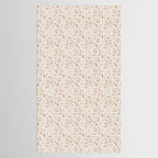 Christmas Toile // Vintage Red Tablecloth Gallery Image 2