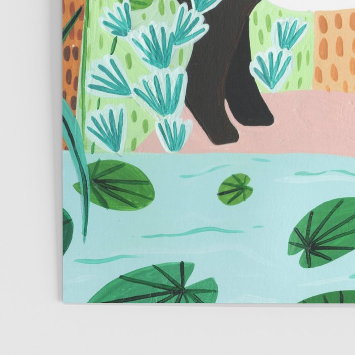 Malayan Tapir Family Poster Gallery Image 3