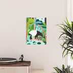 Malayan Tapir Family Poster Gallery Image 2