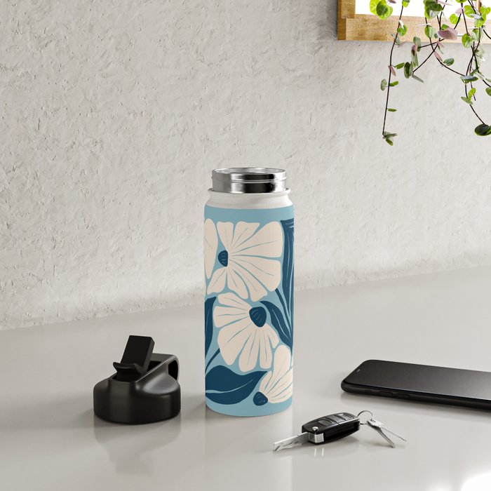 Stockholm: Flower Market Summer Color Series 04 Water Bottle Gallery Image 4