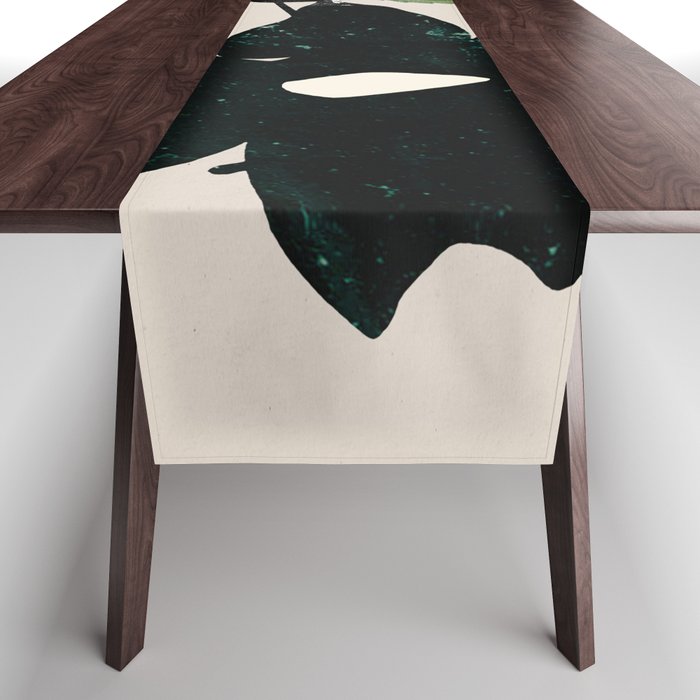minimal collage/ Flower  Table Runner Gallery Image 1