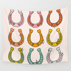 Rainbow Horseshoe Wall Tapestry Gallery Image 4