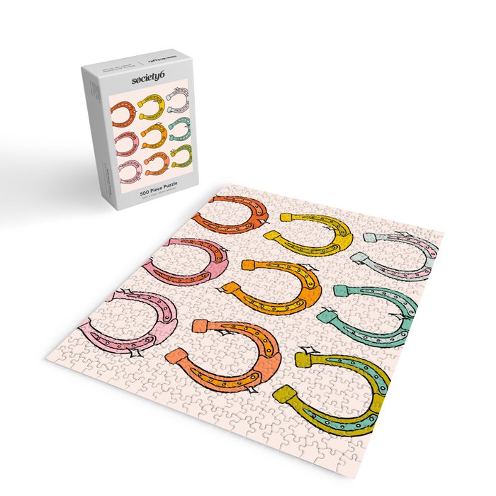 Rainbow Horseshoe Jigsaw Puzzle Gallery Image 2