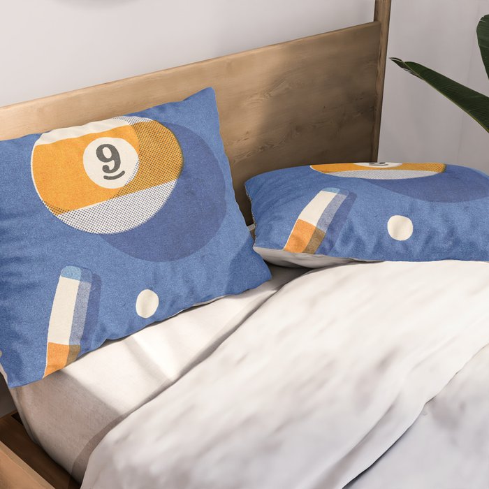 BALLS / Billiards - ball 9 I Pillow Sham Gallery Image 2